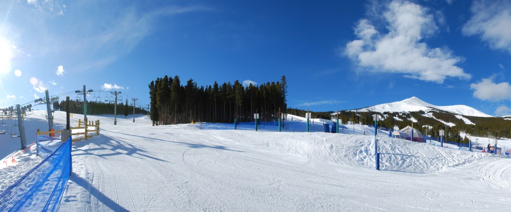 Breckenridge Ski and Ride School at the base of Peak 8