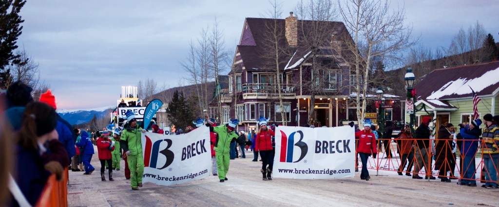 Ullr Parade during the week of Ullr Fest in January