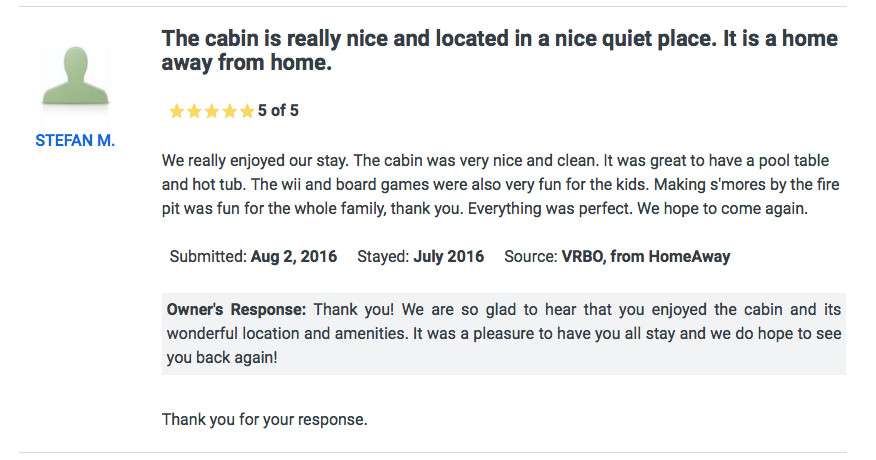 The Cabin Breckenridge guest review