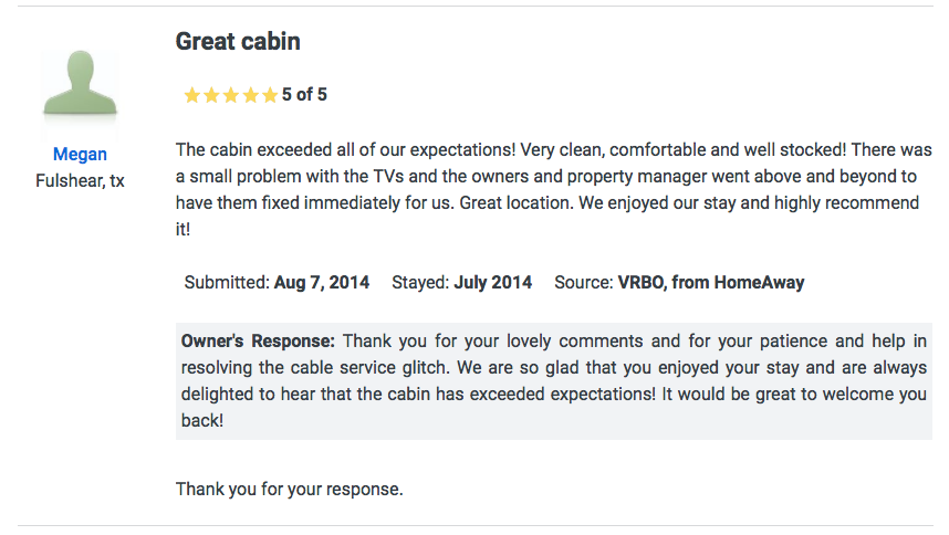 The Cabin Breckenridge guest review